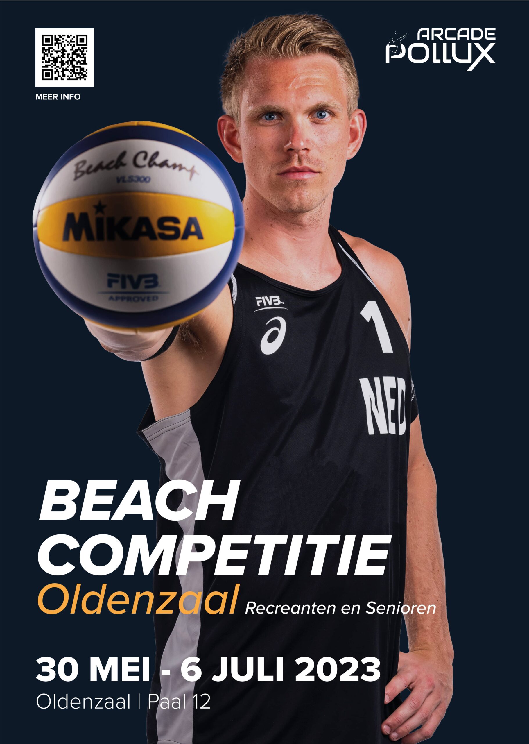 Beach Competitie Oldenzaal Poster